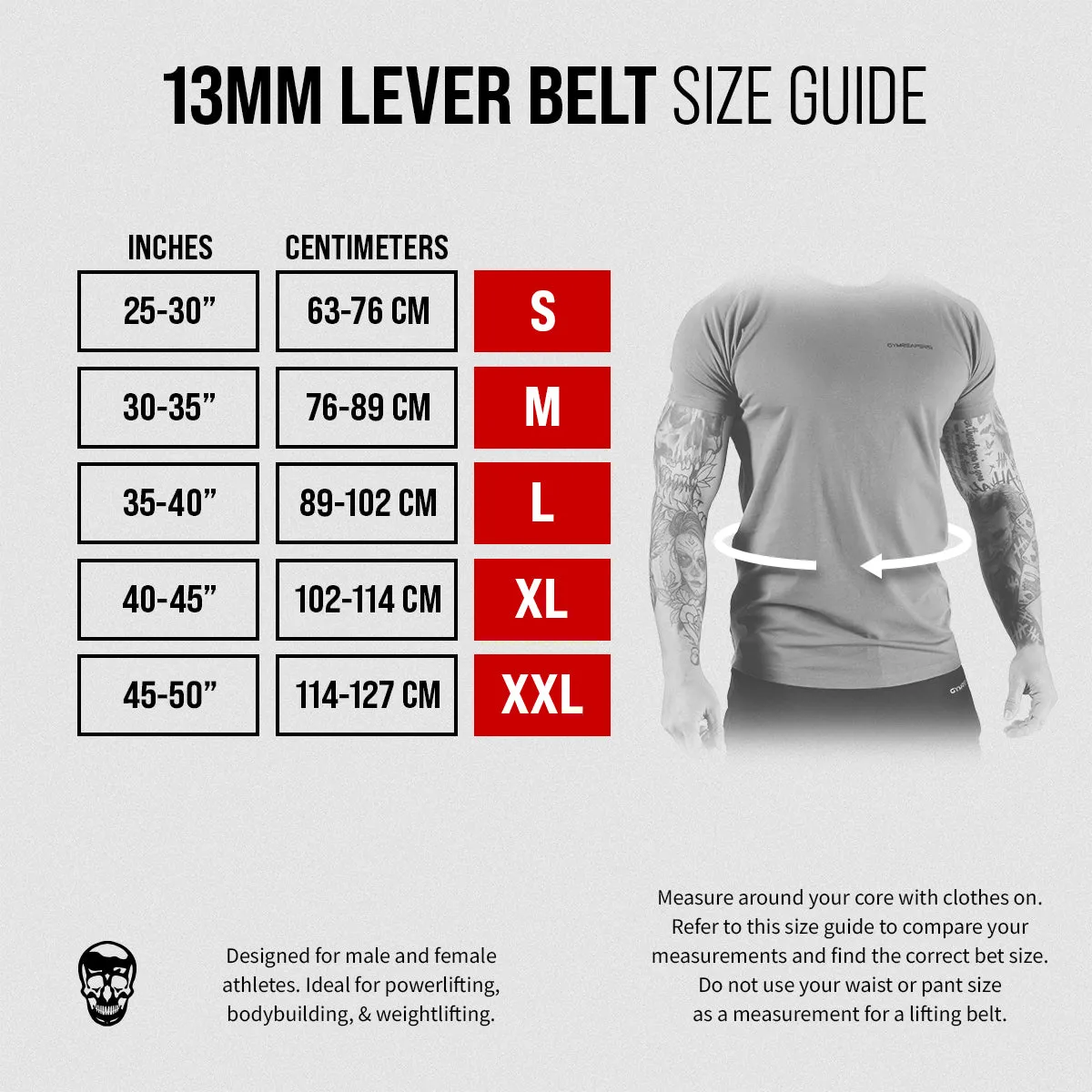 13mm Lever Belt