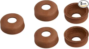 216-5091 Leather Pump Cups Compatible with Coleman lanterns and stoves (Fits for 220 200 242 425 413 236 237)-Leather Pump Cups diameter is approximately 7/8"