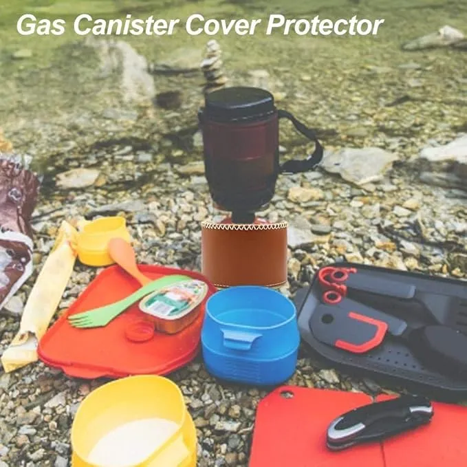 450/230G Gas Tank Protective Case Fuel Cylinder Cooking Gas Tank Protector Storage Bag Durable Outdoor Camping Gas Storage Cover