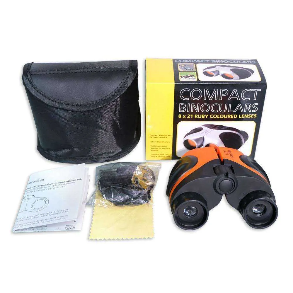 8X21 Mini Portable Compact Zoom Kid Binoculars Telescope For Outdoor