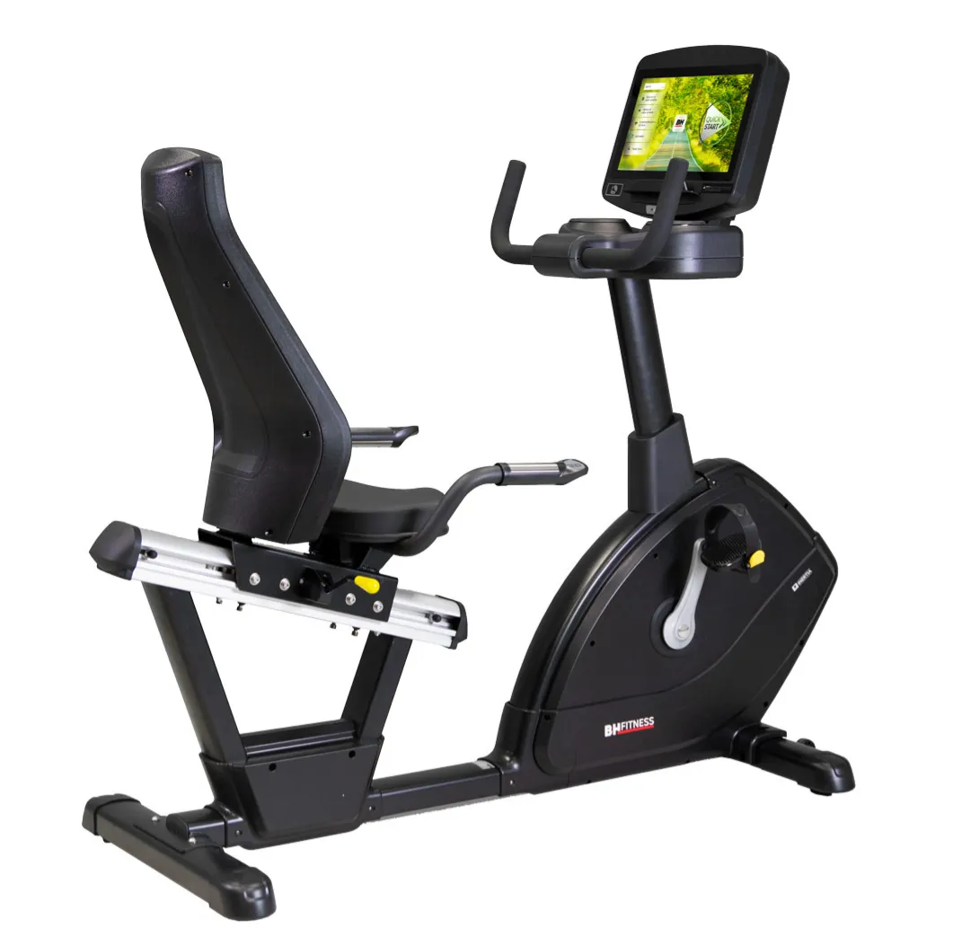 BH H775R Smart Focus 12" Console Full Commercial Recumbent Bike