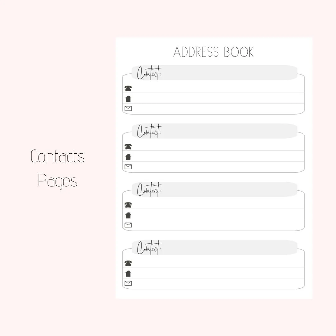 Butterfly Garden | All-In-One Planner (Daily, Weekly & Monthly)