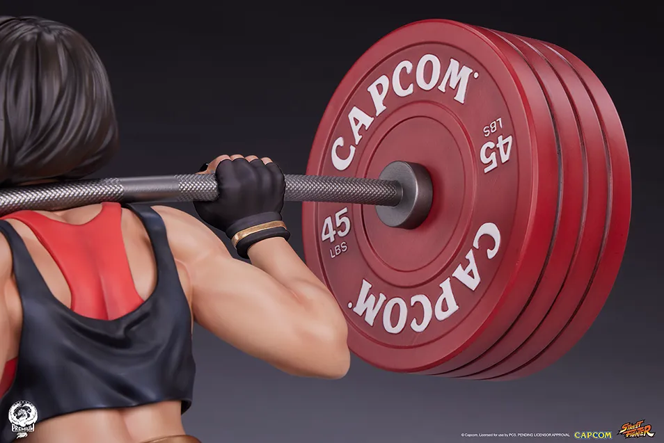 Chun-Li Powerlifting (Battle) 1/4 Scale Statue