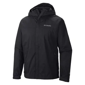 Columbia Men's Zip Up Watertight II Packable Hooded Rain Jacket