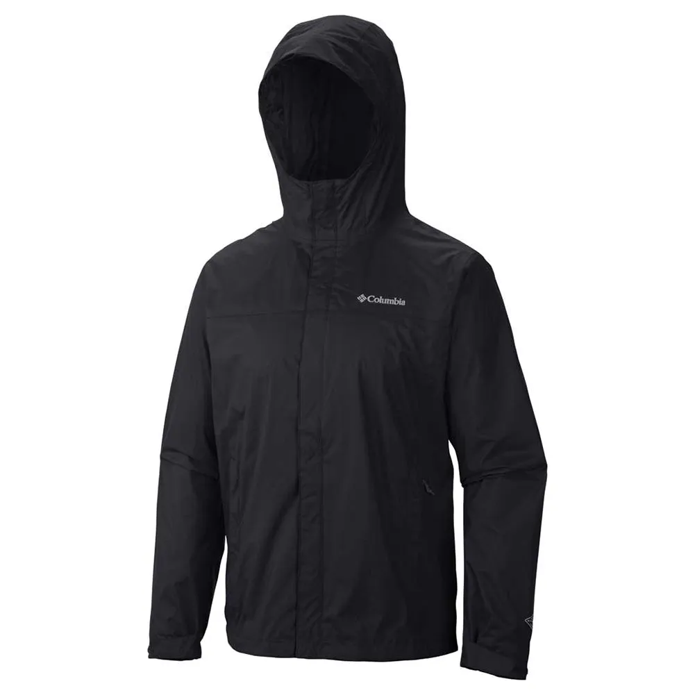 Columbia Men's Zip Up Watertight II Packable Hooded Rain Jacket