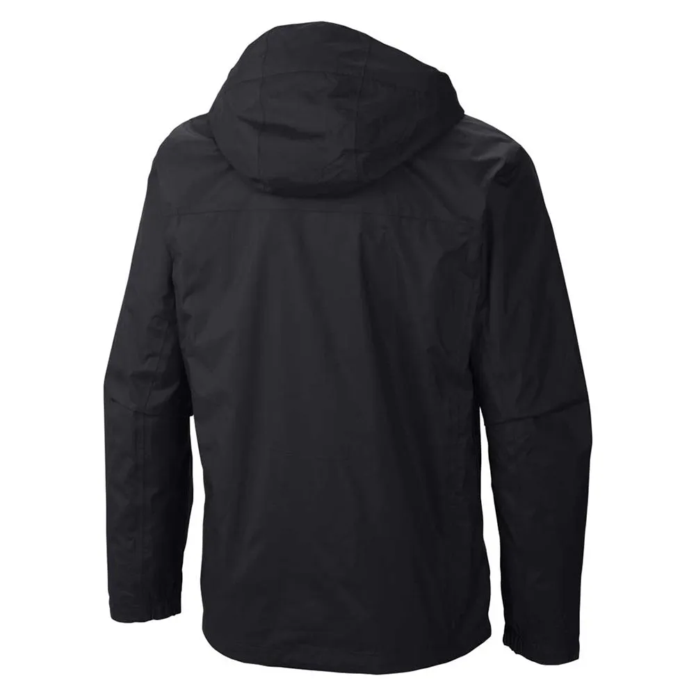 Columbia Men's Zip Up Watertight II Packable Hooded Rain Jacket