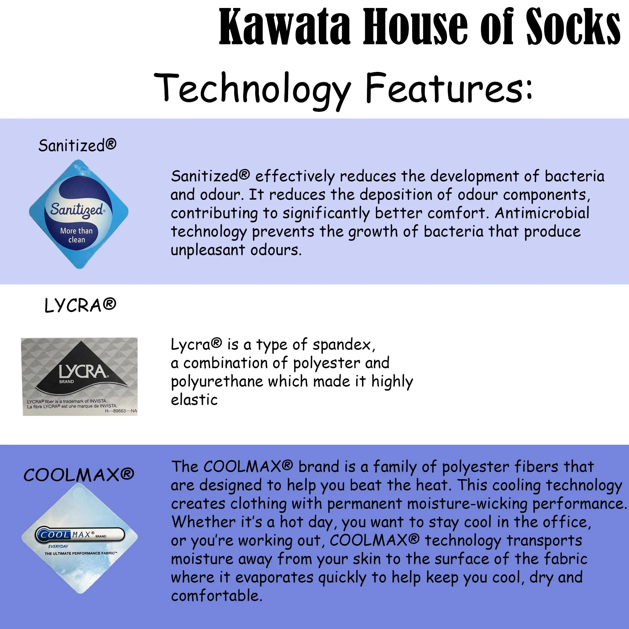 COOLMAX® Crew Socks | Anti Bacterial and Anti Odour Crew  Sport Socks | Running Socks