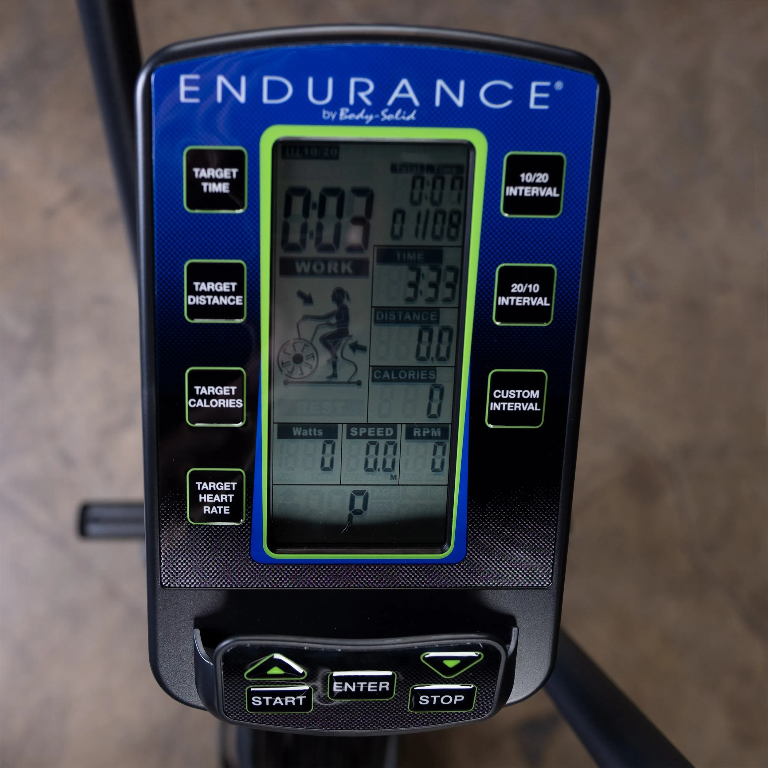 Endurance Fan Bike Black