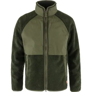 Fjällräven - Vardag Pile Jacket -Deep Forest/Laurel Green