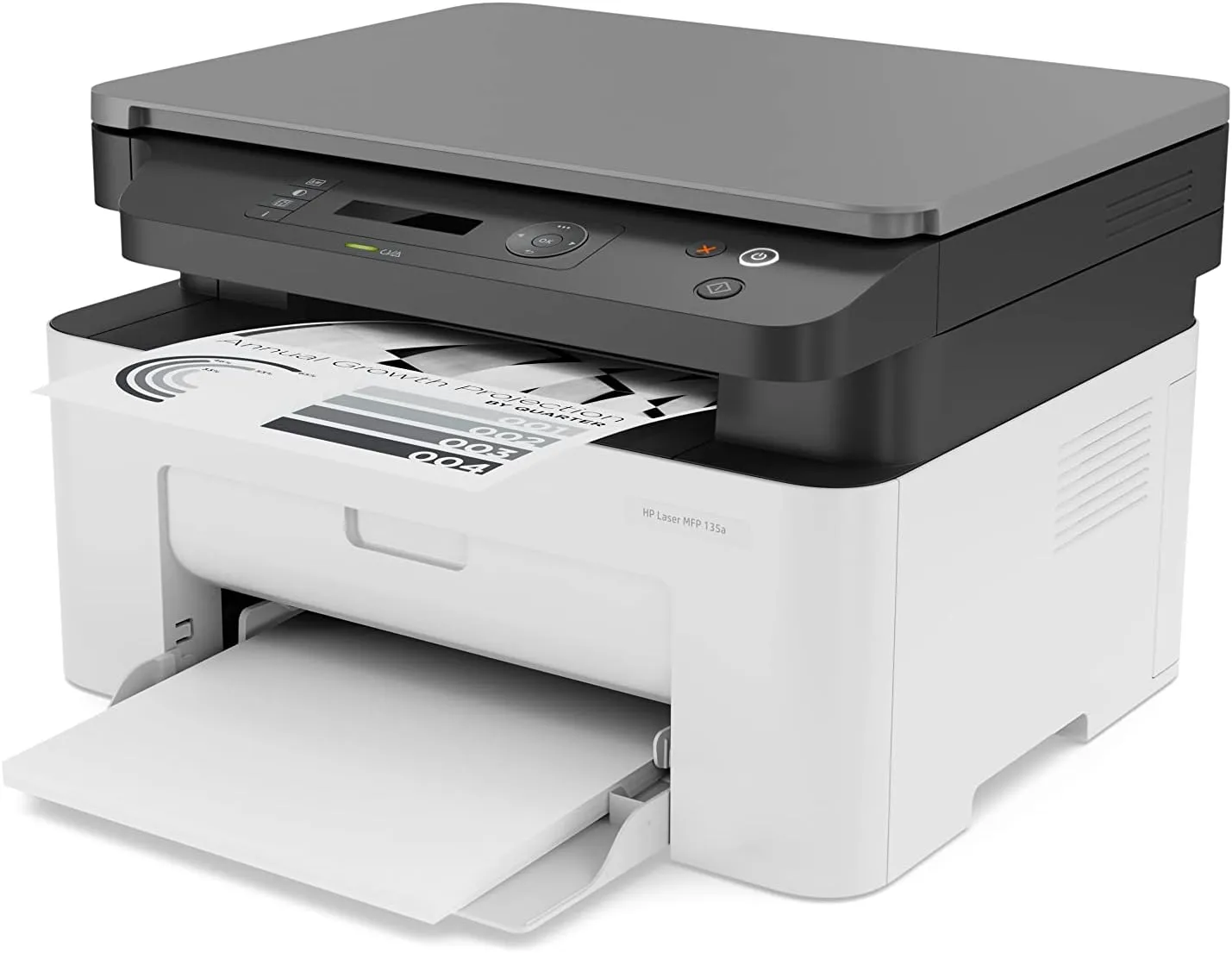 HP Laser MFP 135w Print, Copy, Scan, Multi-Functional All in One Printer [4ZB83A]