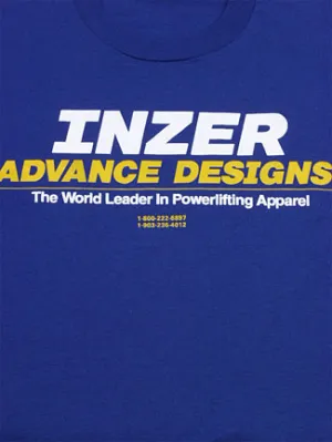 Inzer Logo Royal Blue T Shirt
