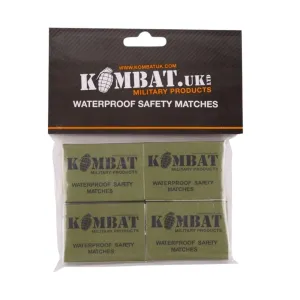 Kombat | Waterproof Matches (Pack of Four)