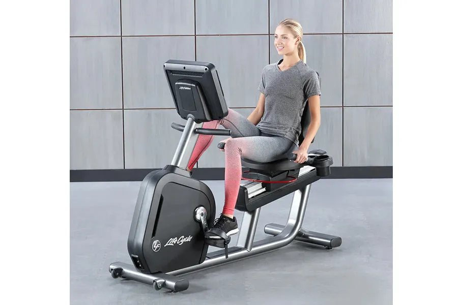 Life Fitness Club Series   (Plus) Recumbent Lifecycle Bike (DEMO) (🌱 SPRING SALE)