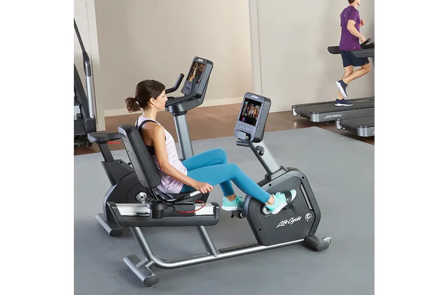 Life Fitness Club Series   (Plus) Recumbent Lifecycle Bike (DEMO) (🌱 SPRING SALE)