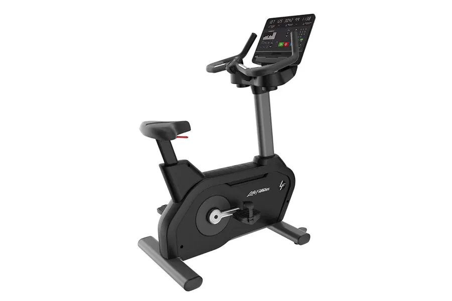 Life Fitness Club Series   (Plus) Upright Lifecycle Bike w/ SE3 Console (DEMO) (🌱 SPRING SALE)