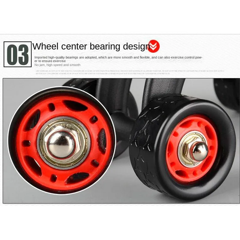 Perfect Power fitness Multifunctional Fitness Equipment Product 4 Wheel Exercise AB Wheel(10 Pack)