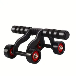 Perfect Power fitness Multifunctional Fitness Equipment Product 4 Wheel Exercise AB Wheel(10 Pack)