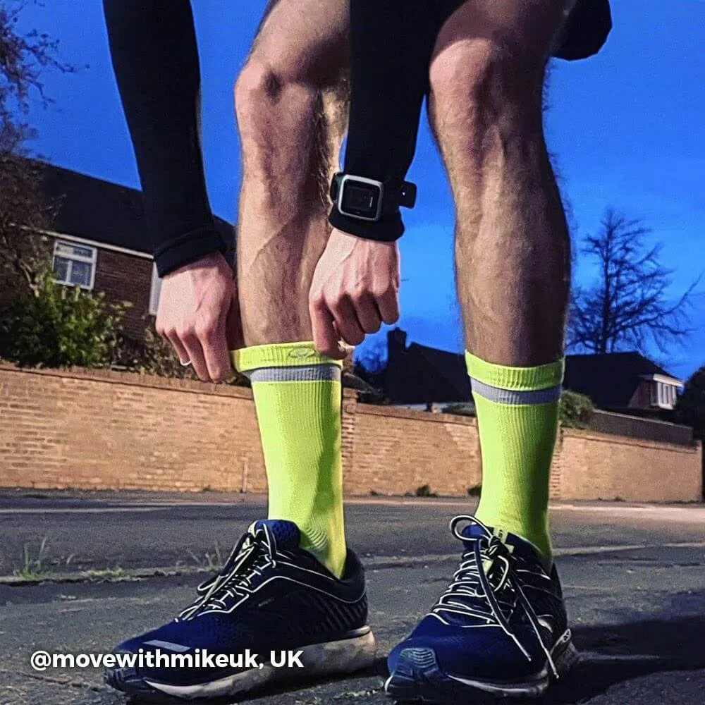 Proviz Classic Airfoot Running Socks - Mid-Length