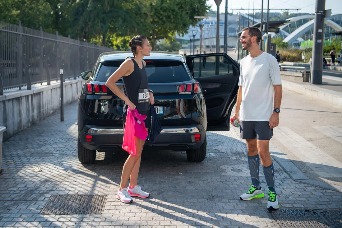 RUN900 RUNNING COMPRESSION SOCKS - SLATE BLUE