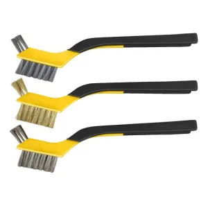 Soft Grip Mini Brush Set, Clip-Strip, 1 Set/Labelled