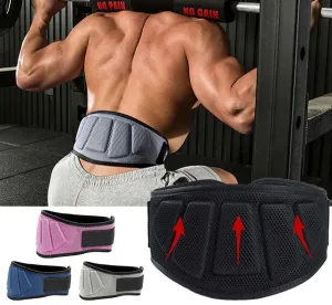 Weight Lifting Waist Back Belts for Sports Fitness Gym Workout Lumbar Back Support, Powerlifting, Strength Training, Squat, Weightlifting